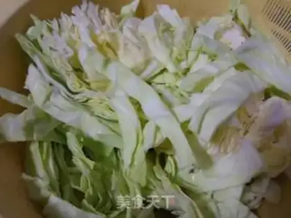 Make Clear the cabbage step 0