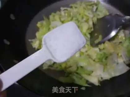 Make Clear the cabbage step 4