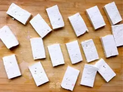 Make Fried tofu box step 2