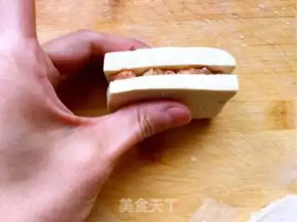 Make Fried tofu box step 4
