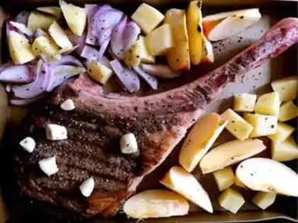 Make War axe steak step 8