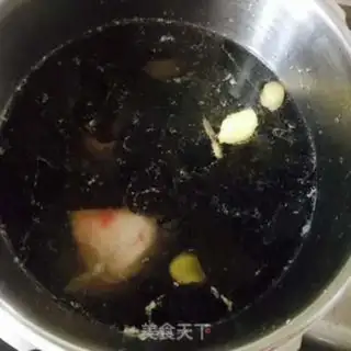 Make Sea belt bone soup step 3