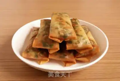 Make Tasty spring rolls step 9