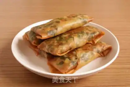 Make Tasty spring rolls step 10