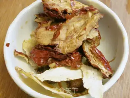 Make The casserole belongs to the red-tree egg step 3
