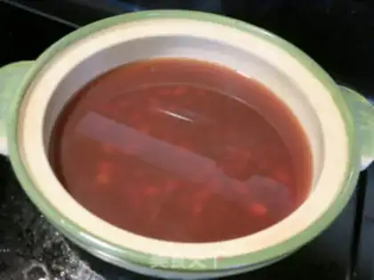 Make The casserole belongs to the red-tree egg step 4