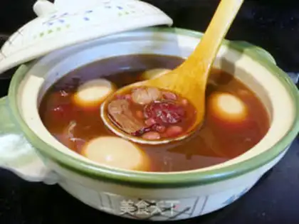 Make The casserole belongs to the red-tree egg step 7