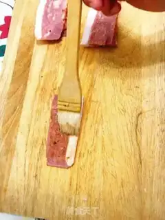Make Bacon pins and mushrooms step 5
