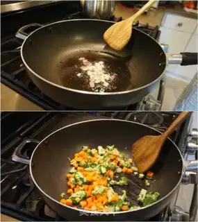 Make Cheese and seafood step 1
