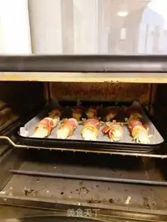Make Bacon pins and mushrooms step 11