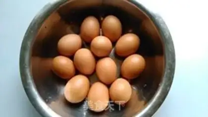 Make Tea eggs step 1