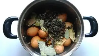 Make Tea eggs step 4