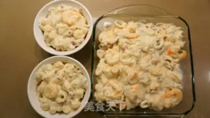 Make Cheese and seafood step 8