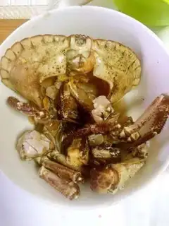Make Curry bread crab step 1