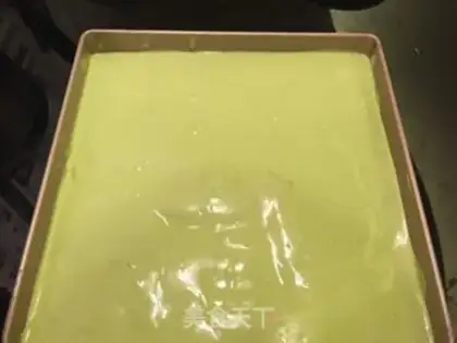 Make Rose milk mousse step 7