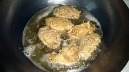 Make Black pepper chicken wings step 8