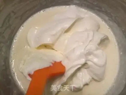Make Rose milk mousse step 11