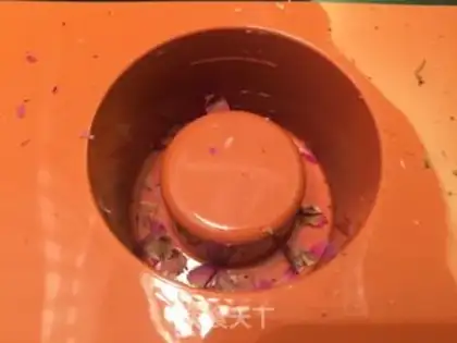 Make Rose milk mousse step 13