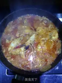 Make Curry bread crab step 9