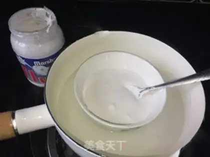 Make Rose milk mousse step 18