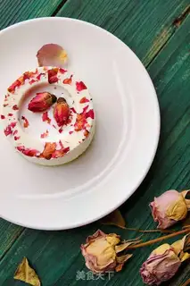 Make Rose milk mousse step 23