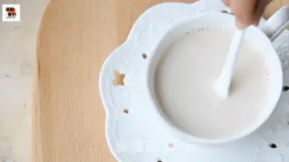 Make Cinnamon milk tea step 4