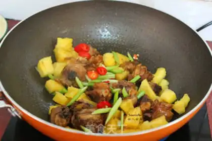 Make Sweet pineapple chicken step 7