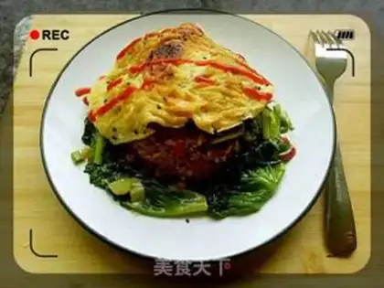 Make Egg bun step 2