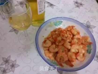 Make White wine makes shrimp step 12