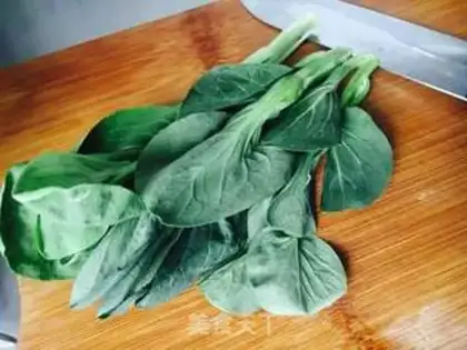 Make Baby eats green rice powder step 0