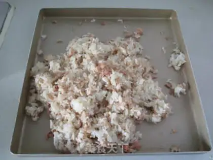 Make Tuna rice cake step 4