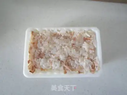 Make Tuna rice cake step 5