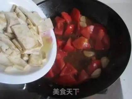 Make Tomato tofu step 5