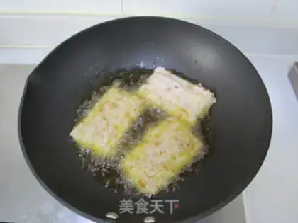 Make Tuna rice cake step 8