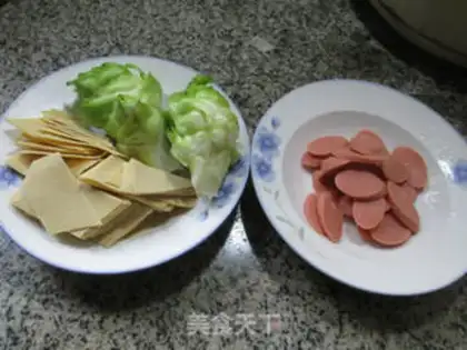 Make A thousand pieces of ham sausage step 0