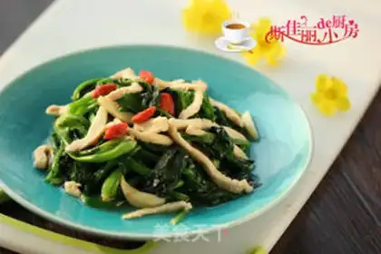 Make Chicken silk spinach step 8