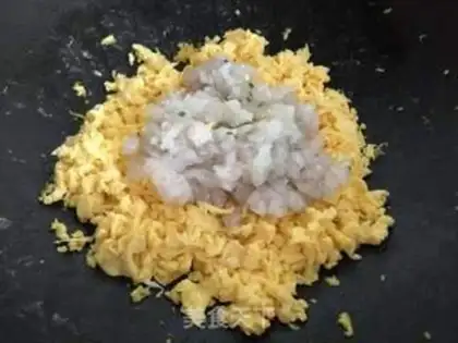 Make Three fresh dumplings step 3
