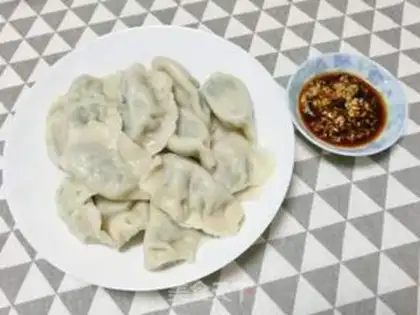 Make Three fresh dumplings step 7