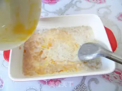 Make Strawberry banana toast pudding step 5