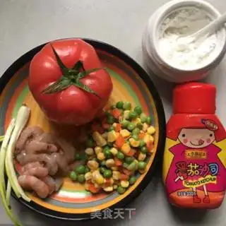 Make Tomato shrimp step 0