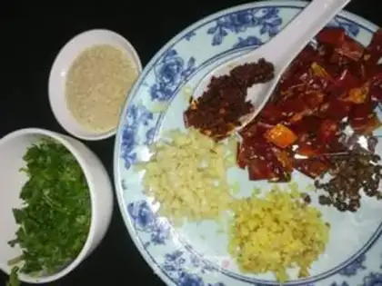 Make Spicy meat step 2