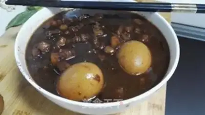 Make Taiwan halogen rice step 9