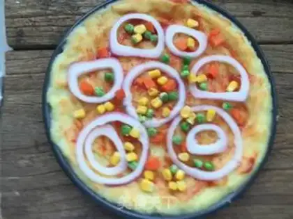 Make Mashed potato pizza step 11