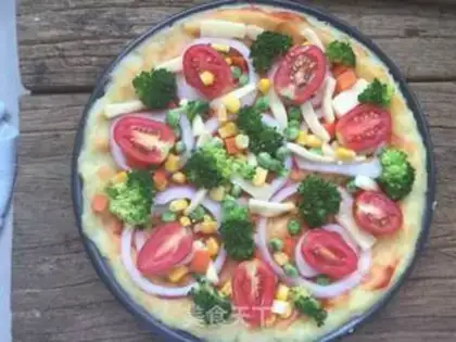 Make Mashed potato pizza step 13