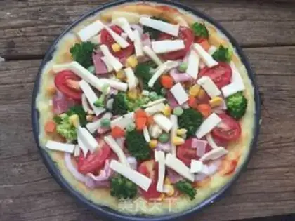 Make Mashed potato pizza step 15