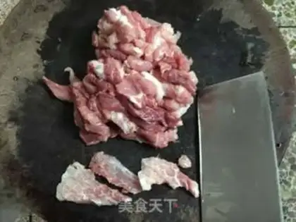 Make Old pineapple meat step 0