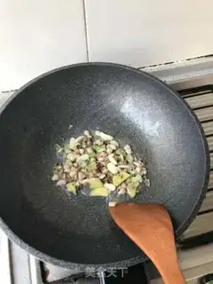 Make Porridge of mushroom abalone carrots step 9