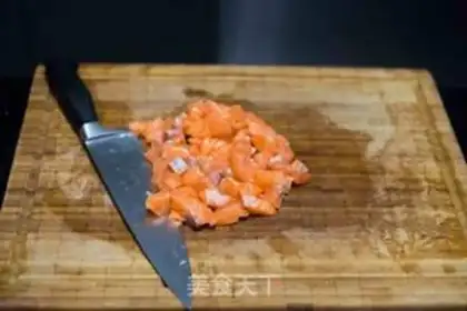 Make English salmon step 0