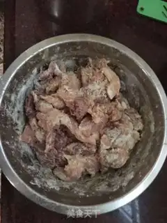 Make Old pineapple meat step 2