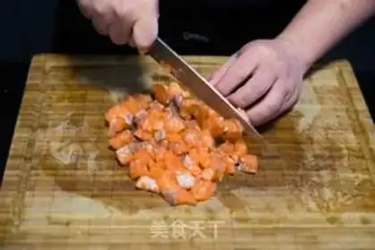 Make English salmon step 1